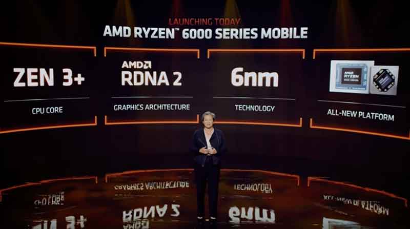 Ryzen 6000シリーズモバイルプロセッサ